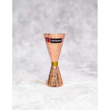 Джиггер 25/50 мл нерж. медь с рисунком B'Guys P.L.- Barbossa