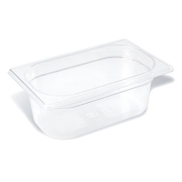 Гастроемкость 1/4 h150 мм поликарбонат 265*162*150 мм прозрачная 4,1 л P.L.