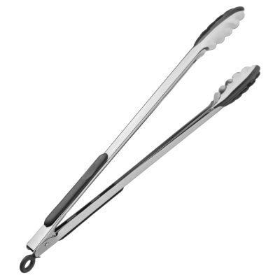 Щипцы универсальные 41 см. нерж. резин. вставки MGsteel /1/72/ АКЦИЯ