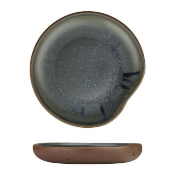 Салатник 500 мл 22,9*21,5 см h3,2 cм Village Purple New Brown Taiga P.L. [4]