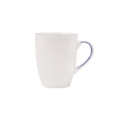Кружка 330 мл. d=84 мм. h=104 мм. Ретро синий край Bonna /1/24/504 ВДОХНОВЕНИЕ