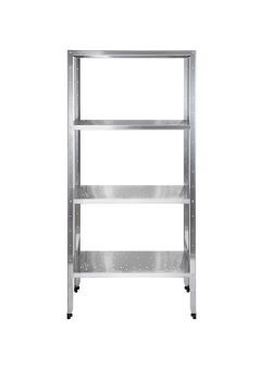Стеллаж кухонный с перфорированными полками Luxstahl СРП-1800*1300*600