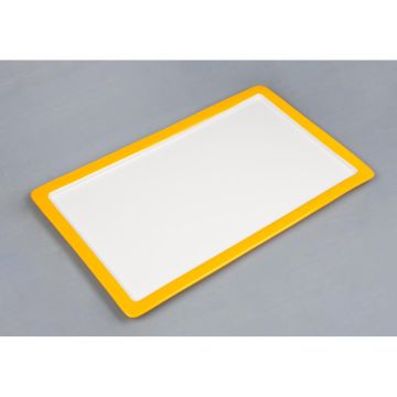 Гастроемкость 1/1 h20 мм фарфор 530*325*20 мм 2,5 л желтая/белая P.L. Proff Cuisine