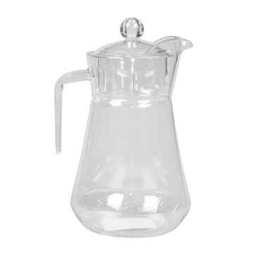 Кувшин 1,5 л Smooth поликарбонат с крышкой d 10,2 см h19,5 см P.L. [1]