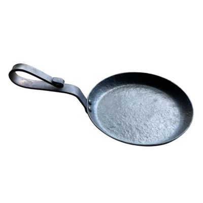 Сковорода для подачи 26 см h3,8 см круглая "Vintage Blued" углерод. сталь ИНДУКЦИЯ P.L.