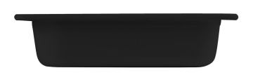 Гастроёмкость/блюдо 1/4-65 черная, меламин