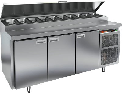 Стол охлаждаемый для пиццы HICOLD PZ1-111/GN (1/3H)