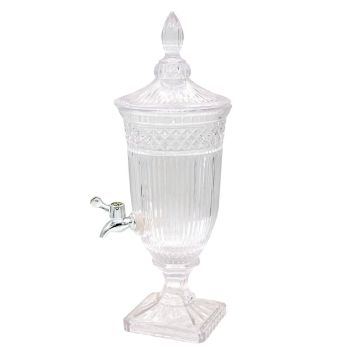 Банка емкость с краном 5 л стекло d 19,3 см h51 см P.L.- Barbossa