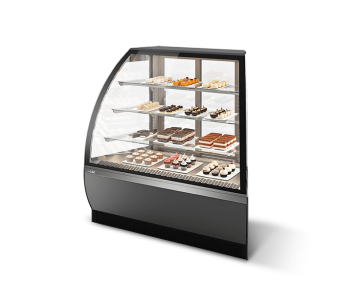 Витрина кондитерская VETE LUX AN (угол наружный 45 град.)