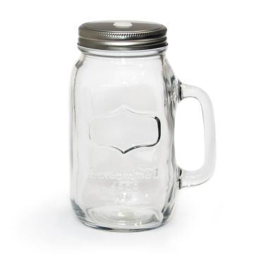 Банка для подачи коктейлей 1000 мл с крышкой d 12,5 см h18 см P.L. Proff Cuisine [1]