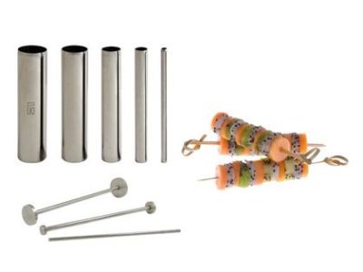 Набор для вырезания фигурных канапе "Круг" (5 форм d=5/10/15/20/25 мм.)  нерж. Tellier /1/4/ АКЦИЯ