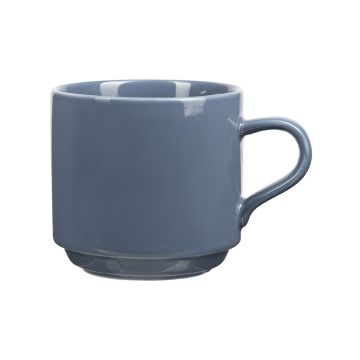 ЧАШКА чайная 250мл 80х74мм синяя "Corone Colore"