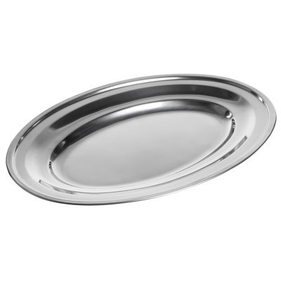 Блюдо овальное нерж. 35*25 см. MGsteel /1/72/