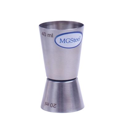 Джиггер 20/40 мл. d=38/40 мм. h=76 мм. нерж. МГ (MG) /1/200/