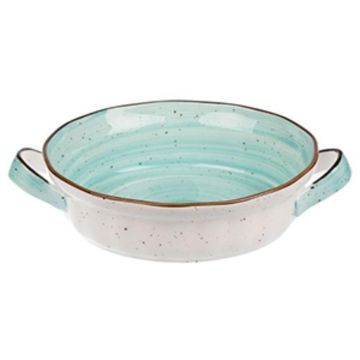 Блюдо круглое d 22 см h6 см 1500 мл с ручками Ocean Fusion P.L. Proff Cuisine [1]