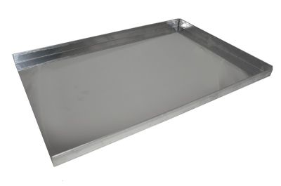 Противень 600*400 мм. h=3 см. (3 борта) нерж. 0,8мм МГ (MG) /1/