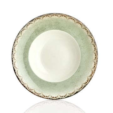 Тарелка глубокая 480 мл d 28 см для пасты, для супа Rome By Bone Innovation [6]