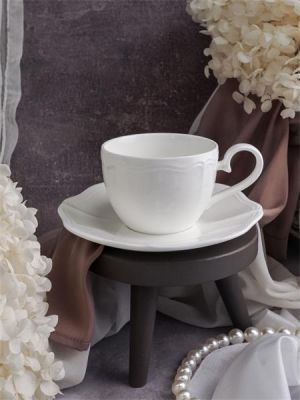 Чашка 220 мл, 12,5x8,8 см h 6,3 см, фарфор, Grazia