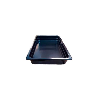 Гастроемкость 1/2 h40 мм пластик меламин 320*259*40 мм 2,5 л Black P.L. Proff Cuisine