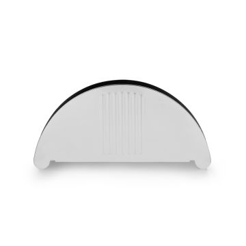 Салфетница 145 мм 70 мм полукруг нержавеющая сталь [1-197931]