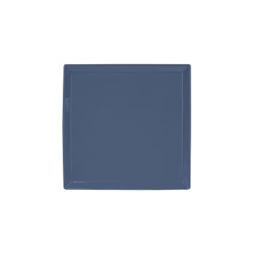 ТАРЕЛКА квадратная 5'' 127мм синяя "Corone Colore"