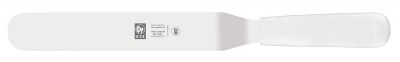 Лопатка 42 см. изогнутая раб. часть 26*4 см. нерж. с пластик. ручкой белая Icel /1/6/