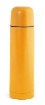 Термос 0.5 л  оранжевый, нержавеющая сталь