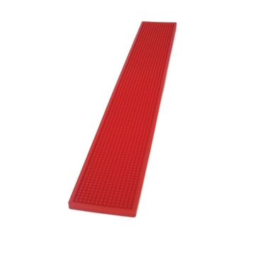 Коврик барный 70*10 см красный The Bars