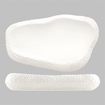 Блюдо для подачи 25,5*15 см h4,5 см Organic белое фарфор P.L. Proff Cuisine [2]