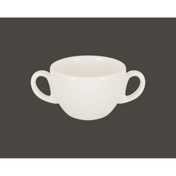 Бульонница с двумя ручками RAK Porcelain Barista 280 мл, h 6,3 см