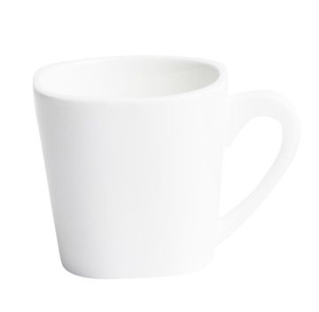 Чашка 80 мл Madrid (блюдце 33402), костяной фарфор