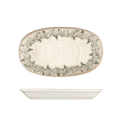 Блюдо овальное 19*11 см h2,4 см 200 мл емкость для закусок Oliva By Bone Innovation [bb] [6]