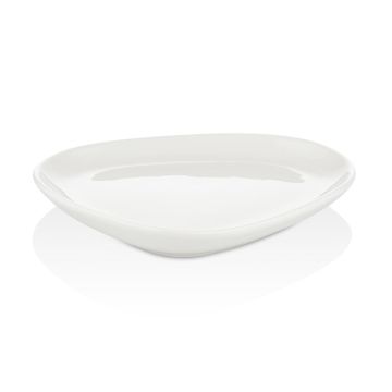 Тарелка 19*16,5 см h2,4 см овальная White Island By Bone Innovation [6]