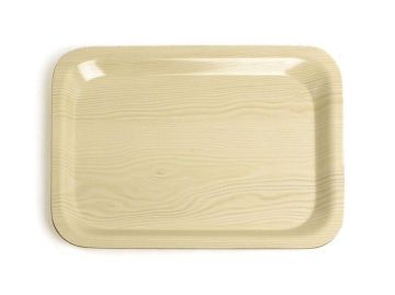 Поднос 43х33 см под березу, древесный ламинат