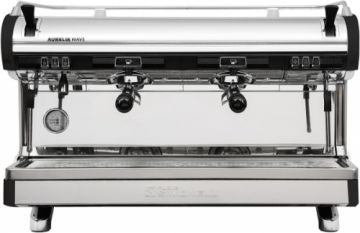 Кофемашина рожковая полуавтомат Nuova Simonelli Aurelia Wave 2Gr S 220V black+high groups+LED