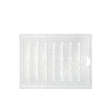 Пластиковая форма "Ветка" 7 ячеек 125*10*4 мм, P.L. Proff Cuisine