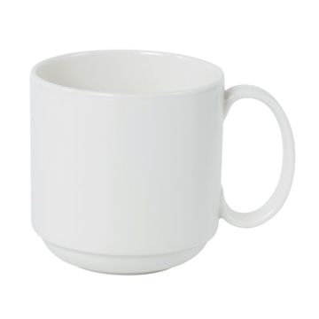 Кружка 250 мл белая d 7,8 см h8 см Simply Fine Plus Stackable Noble [6]