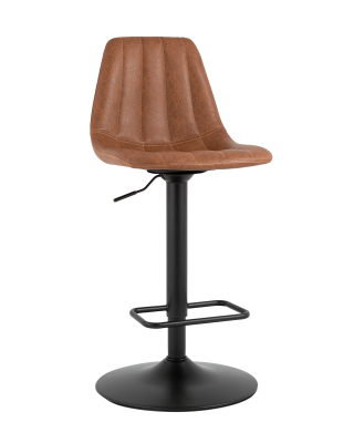 Стул барный Code экокожа коричневый