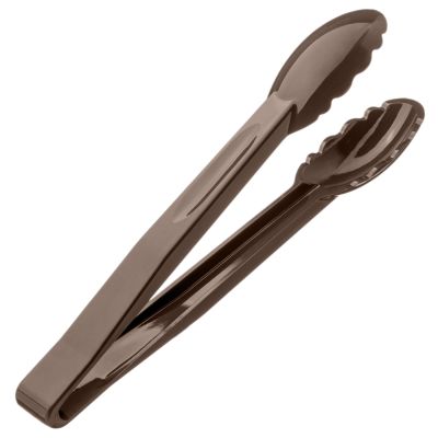 Щипцы универсальные 24 см. поликарбонат, коричневые (до +120°C) MGprof /1/20/