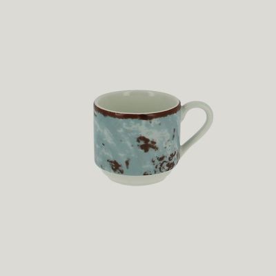 Чашка 90 мл кофейная d 6 см h5,5 см Blue Peppery фарфор RAK