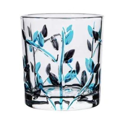 Стакан Олд Фэшн 280 мл Mosaic Flowers d 8,1 см h8,5 см "UTOPIA" P.L.- Barbossa [6]