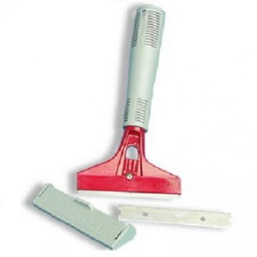 Скребок с пластиковой ручкой под телескоп.рукоятку (10 см 1 лезвие)