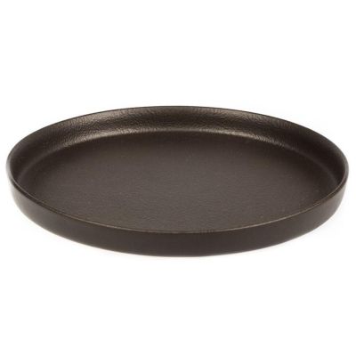 Тарелка с бортом d 27 см h2,8 см Smooth Black Raw Stellar P.L. Proff Cuisine [3]