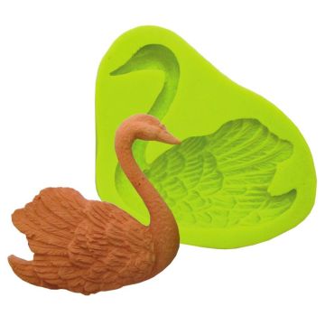 Форма кондитерская "Лебедь" 7*5 см силикон P.L.