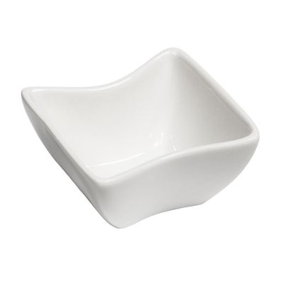 Соусник  80 мл 8*8 см h4,2 см Mini Mix квадратный белый фарфор P.L. Proff Cuisine [6]