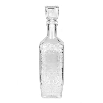 Графин 0,5 л штоф с крышкой "Барский" стекло Россия [6]