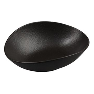 Салатник 450 мл 19*14,5 см h6,4 см Wave Up Smooth Black Raw Stellar P.L. Proff Cuisine [6]