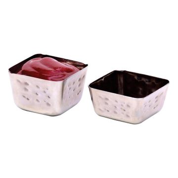 Соусник  50 мл 5*5 см h3 см Antique квадратный нерж. P.L. Proff Cuisine