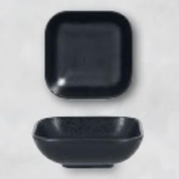 Блюдо квадратное RAK Porcelain Karbon 165 мл, 11*11 см, h 3,5 см