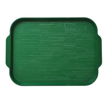 Поднос 45*35,5 см. зеленый  АБС-пластик ОСОБО ПРОЧНЫЙ (119) морозостойкий MG /1/10/